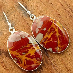 Natural Noreena Jasper Solid 925 Sterling Silver